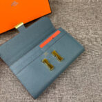 HM CLUTCH CONSTANCE 22 CERULEAN  GOLD HARDWARE - Image 4