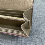 HM CLUTCH CONSTANCE 22 KHAKI  GOLD HARDWARE - Image 7