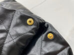 CC LARGE 42 HANDBAG IN BLACK CALFSKIN GOLD HARDWARE - Image 7