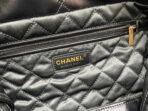 CC LARGE 42 HANDBAG IN BLACK CALFSKIN GOLD HARDWARE - Image 8