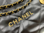 CC MEDIUM 37 HANDBAG IN BLACK CALFSKIN GOLD HARDWARE - Image 5