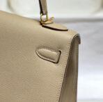 KELLY 28CM IN TRENCH   GOLD HARDWARE - Image 5