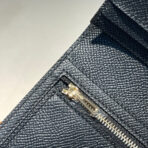 HM BEARN WALLET 17.5 BLACK  GOLD HARDWARE - Image 8