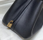 HERM Picotin lock 22 black  GHW - Image 2