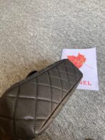CC HOBO BAG 27 IN BLACK PEBBLED CALFSKIN - Image 10