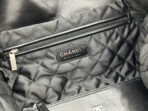 CC LARGE 42 HANDBAG IN BLACK CALFSKIN SILVER HARDWARE - Image 5