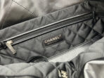 CC MEDIUM 37 HANDBAG IN BLACK CALFSKIN SILVER HARDWARE - Image 8