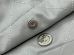 CC MEDIUM 37 HANDBAG IN GREY CALFSKIN SILVER HARDWARE - Image 9