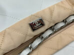 CC MEDIUM 37 HANDBAG IN WHITE CALFSKIN SILVER HARDWARE - Image 9