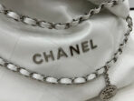 CC MEDIUM 37 HANDBAG IN WHITE CALFSKIN SILVER HARDWARE - Image 5