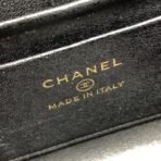 23P Flap Bag 15cm Black Caviar Gold Hardware - Image 8