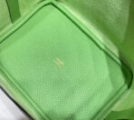 HERM Picotin lock 22 green  GHW - Image 8