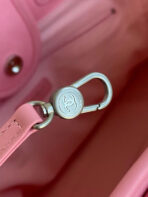 CC LARGE 50 TOTE BAG IN LIGHT PINK CANVAS WITH STRAP - Image 6