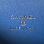 23P Vanity 11cm Denim Silver Hardware - Image 10