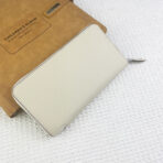 HM SILK'IN HOLED CLASSIC WALLET 20 WHITE GRAINED - Image 2