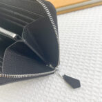 HM SILK'IN CLASSIC WALLET 20 BLACK GRAINED - Image 5