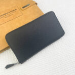 HM SILK'IN CLASSIC WALLET 20 BLACK GRAINED