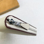 HM SILK'IN CLASSIC WALLET 20 WHITE GRAINED - Image 3