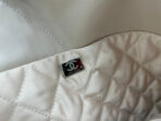 CC LARGE 42 HANDBAG IN BEIGE CREAM CALFSKIN SILVER HARDWARE - Image 7