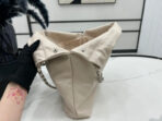 CC LARGE 42 HANDBAG IN BEIGE CREAM CALFSKIN SILVER HARDWARE - Image 10