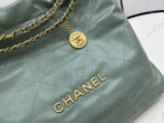 CC LARGE 42 HANDBAG IN GREEN SAGE CALFSKIN GOLD HARDWARE - Image 5