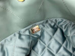 CC LARGE 42 HANDBAG IN GREEN SAGE CALFSKIN GOLD HARDWARE - Image 7