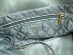 CC LARGE 42 HANDBAG IN GREEN SAGE CALFSKIN GOLD HARDWARE - Image 9
