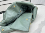 CC LARGE 42 HANDBAG IN GREEN SAGE CALFSKIN GOLD HARDWARE - Image 10