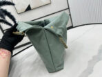 CC LARGE 42 HANDBAG IN GREEN SAGE CALFSKIN GOLD HARDWARE - Image 6