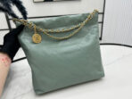 CC MEDIUM 37 HANDBAG IN GREEN SAGE CALFSKIN GOLD HARDWARE - Image 4