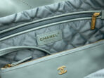 CC MEDIUM 37 HANDBAG IN GREEN SAGE CALFSKIN GOLD HARDWARE - Image 7