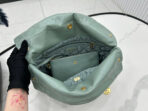 CC MEDIUM 37 HANDBAG IN GREEN SAGE CALFSKIN GOLD HARDWARE - Image 8