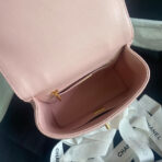 CC MINI 15 BAG IN LIGHT PINK CALFSKIN GOLDEN HARDWARE - Image 7