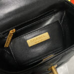 CC MINI 15 BAG IN BLACK CALFSKIN GOLDEN HARDWARE - Image 7