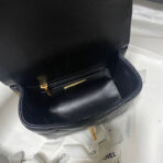 CC MINI 15 BAG IN BLACK CALFSKIN GOLDEN HARDWARE - Image 8
