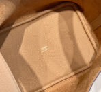 HERM Picotin lock 18 beige  GHW - Image 7