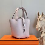 HERM Picotin lock 18 soft pink  SHW