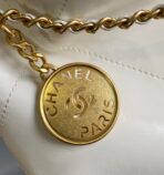 CC HOBO MINI 20CM WHITE LAMBSKIN GHW - Image 7