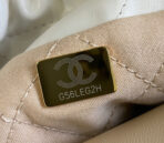 CC HOBO MINI 20CM WHITE LAMBSKIN GHW - Image 8