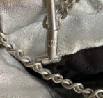 CC HOBO MINI 20CM SILVER LAMBSKIN - Image 4