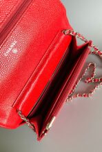 CC WOC 19 RED CAVIAR SILVER HARDWARE - Image 5
