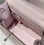 KELLY 25CM IN  MAUVE SWIFT  SILVER HARDWARE - Image 5