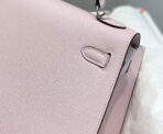 KELLY 25CM IN  MAUVE SWIFT  SILVER HARDWARE - Image 7