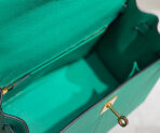 KELLY 25CM IN VERT VERTIGO   GOLD HARDWARE - Image 9