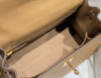 KELLY 25CM IN CHAI   GOLD HARDWARE - Image 6