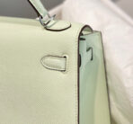 KELLY 25CM IN VERT FIZZ SWIFT  SILVER HARDWARE - Image 9