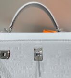 KELLY 25CM IN GRIS PERLE   PALLADIUM HARDWARE - Image 5