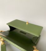 CC MEDIUM 25 BOY BAG IN OLIVE GREEN LAMBSKIN GOLD HARDWARE - Image 8