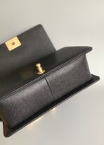 CC MEDIUM 25 BOY BAG IN BLACK LAMBSKIN GOLD HARDWARE - Image 7