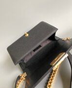CC MEDIUM 25 BOY BAG IN BLACK LAMBSKIN GOLD HARDWARE - Image 8